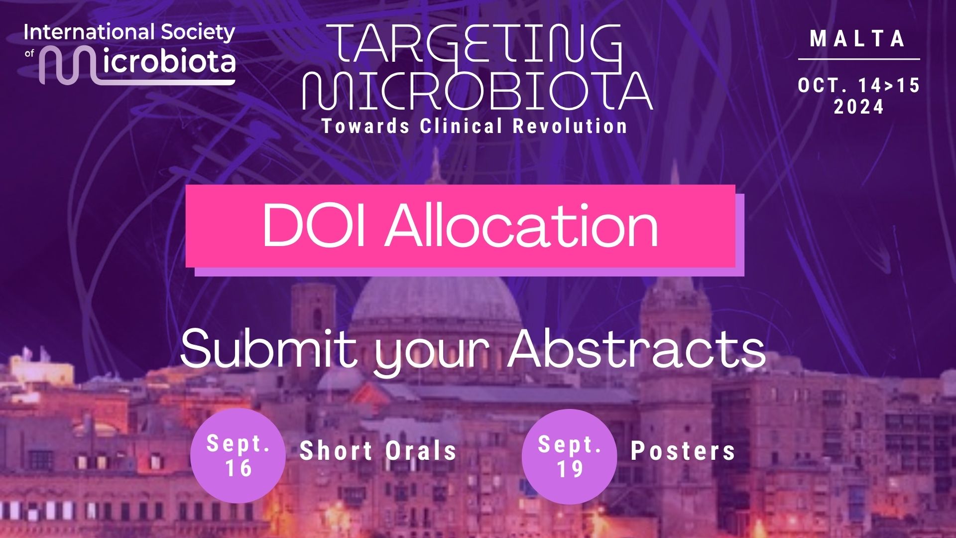 DOI Allocation for Targeting Microbiota 2024 Abstracts